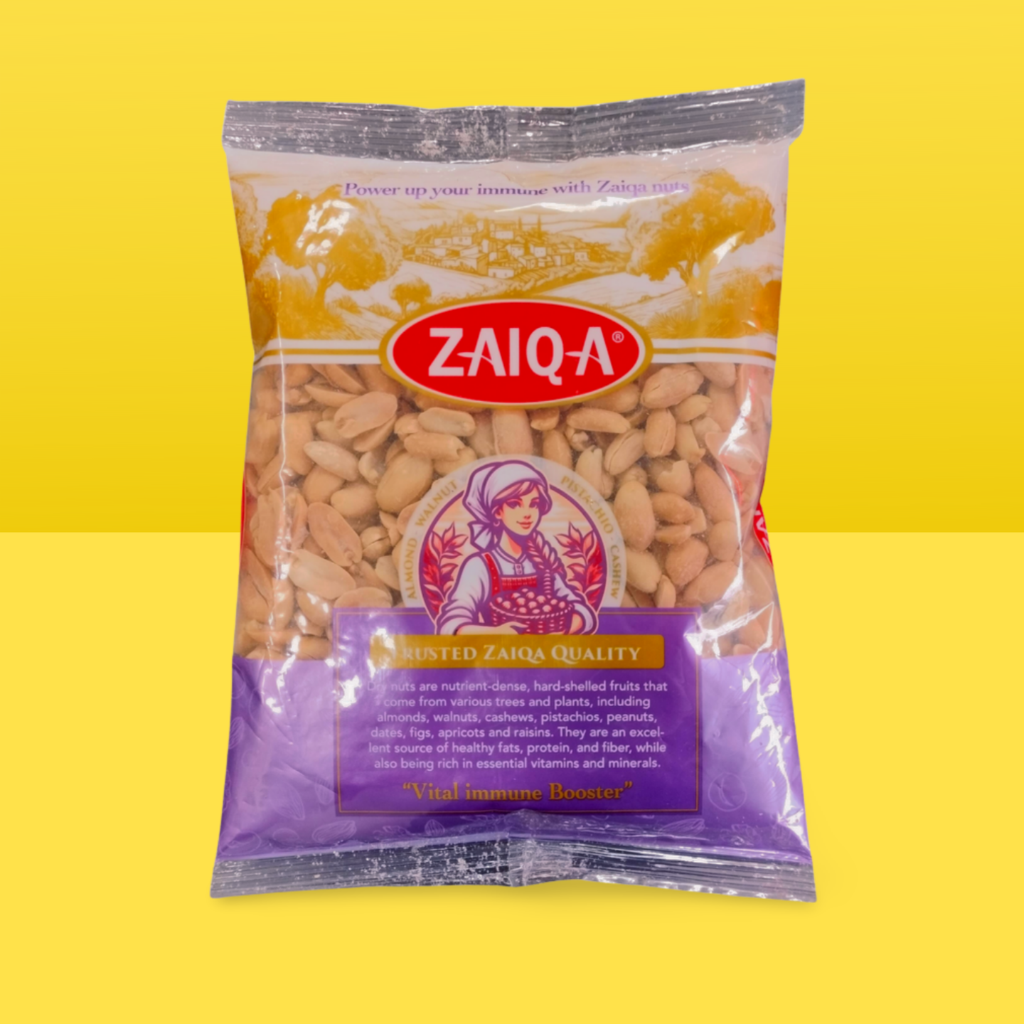 Zaiqa Fried Peanuts 400g_0