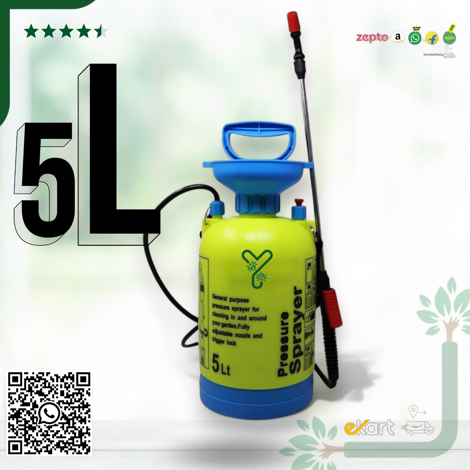 5 Liter Garden Pressure Pump Sprayers_0