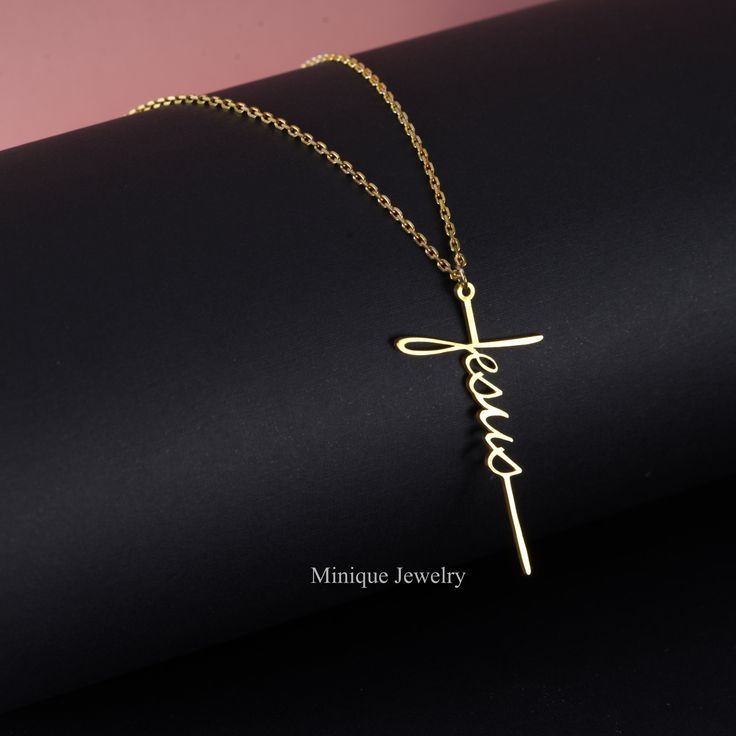 Crossed Name Necklaces_0