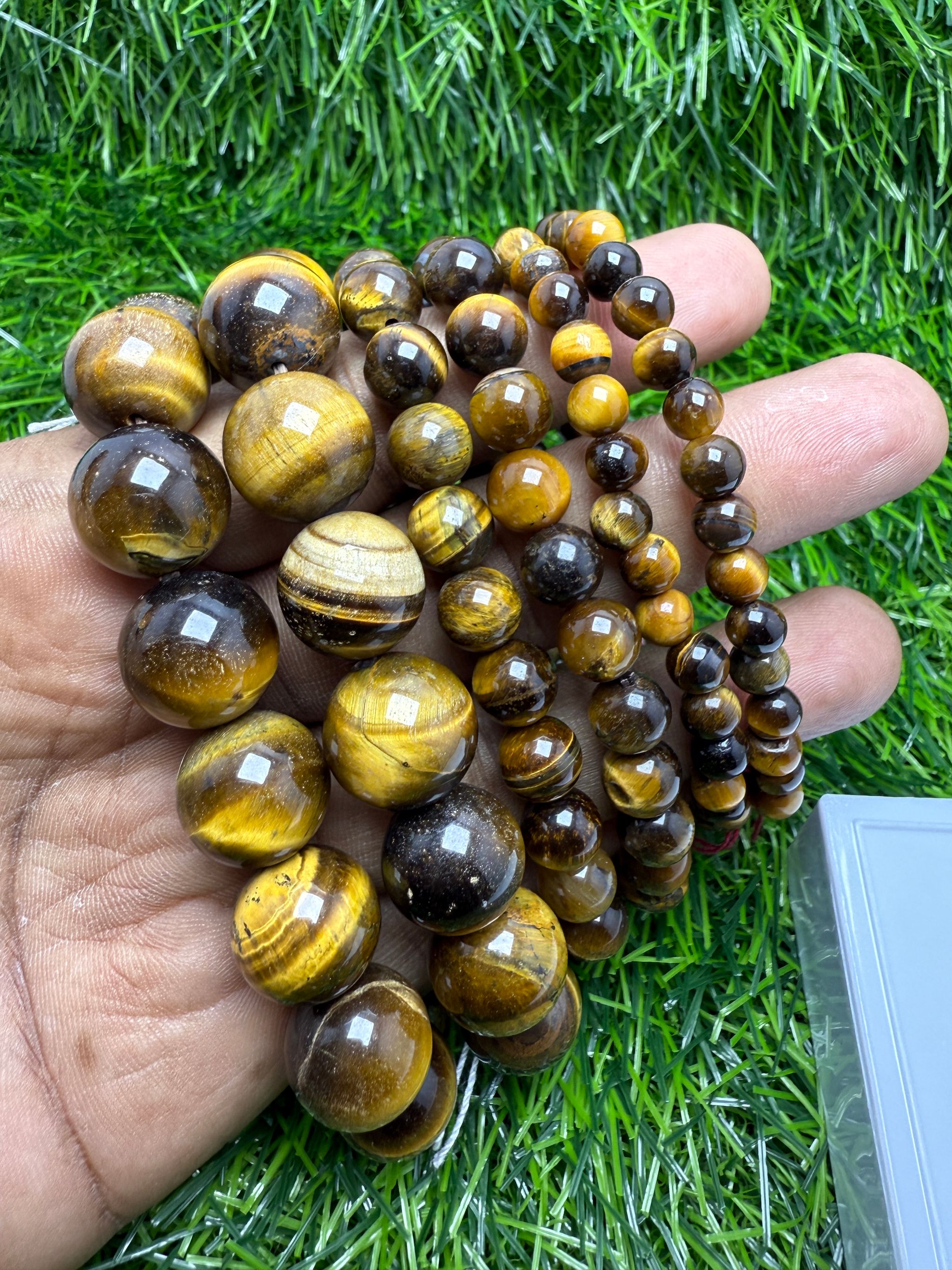 Natural Brown Tiger eye Bracelet_0