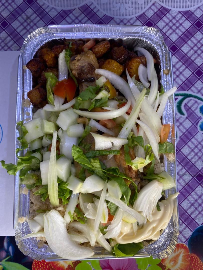 Attiéke Poulet braisé_1