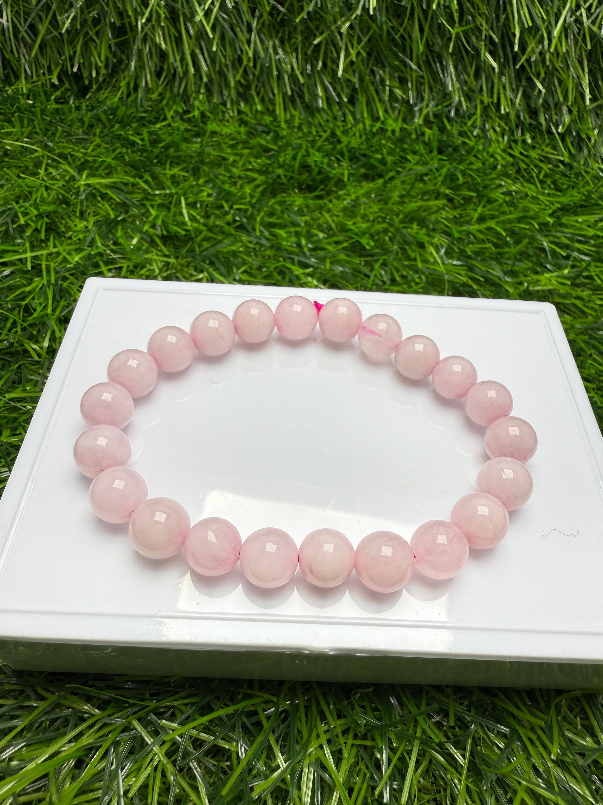 Natural Rose quartz Bracelet _2