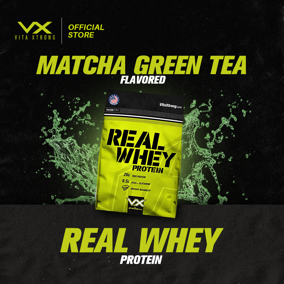 VITAXTRONG REAL WHEY 10lbs 4.5kg (third party lab tested) BUILD MUSCLE & BURN FAT_7