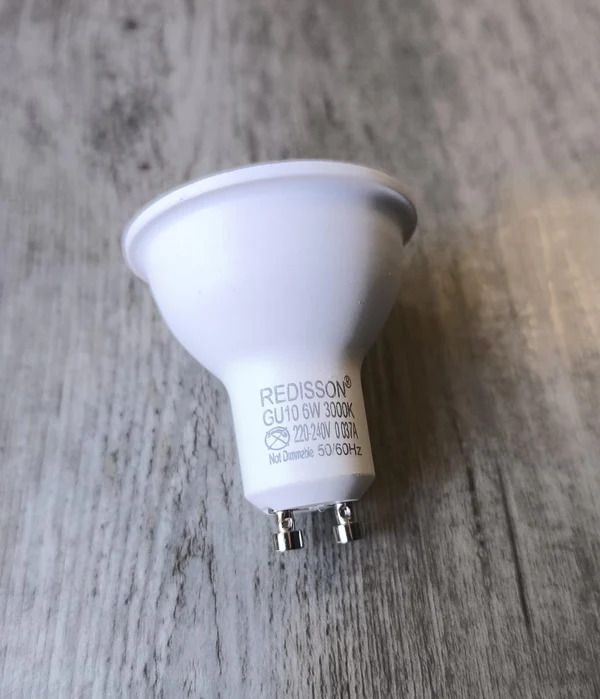 REDISSON GU10 6Watt 240vAC 3000k (Warm White) LED Downlight Bulb - Versatile Lighting Solution (10007538)_3
