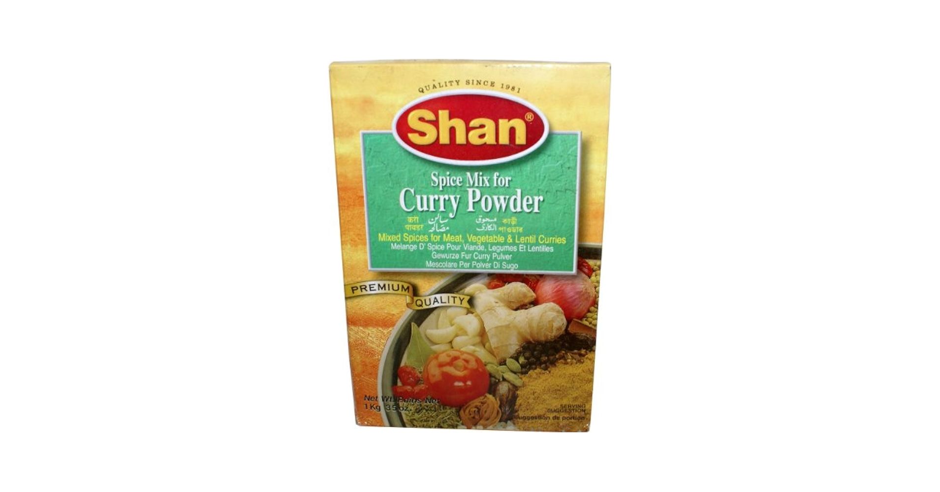 SHAN CURRY POWDER 1X1000 Gram_0