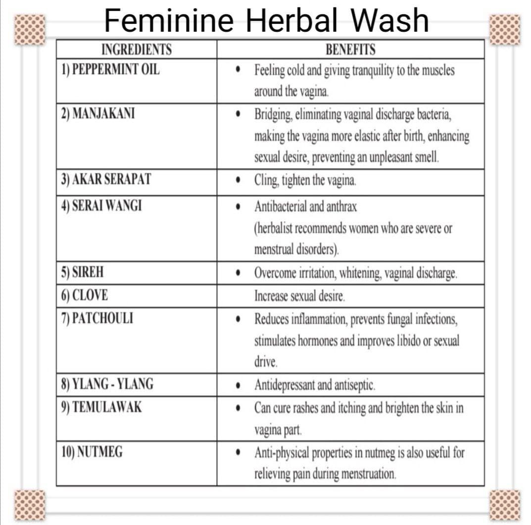 Feminine Herbal Wash 150ml _1