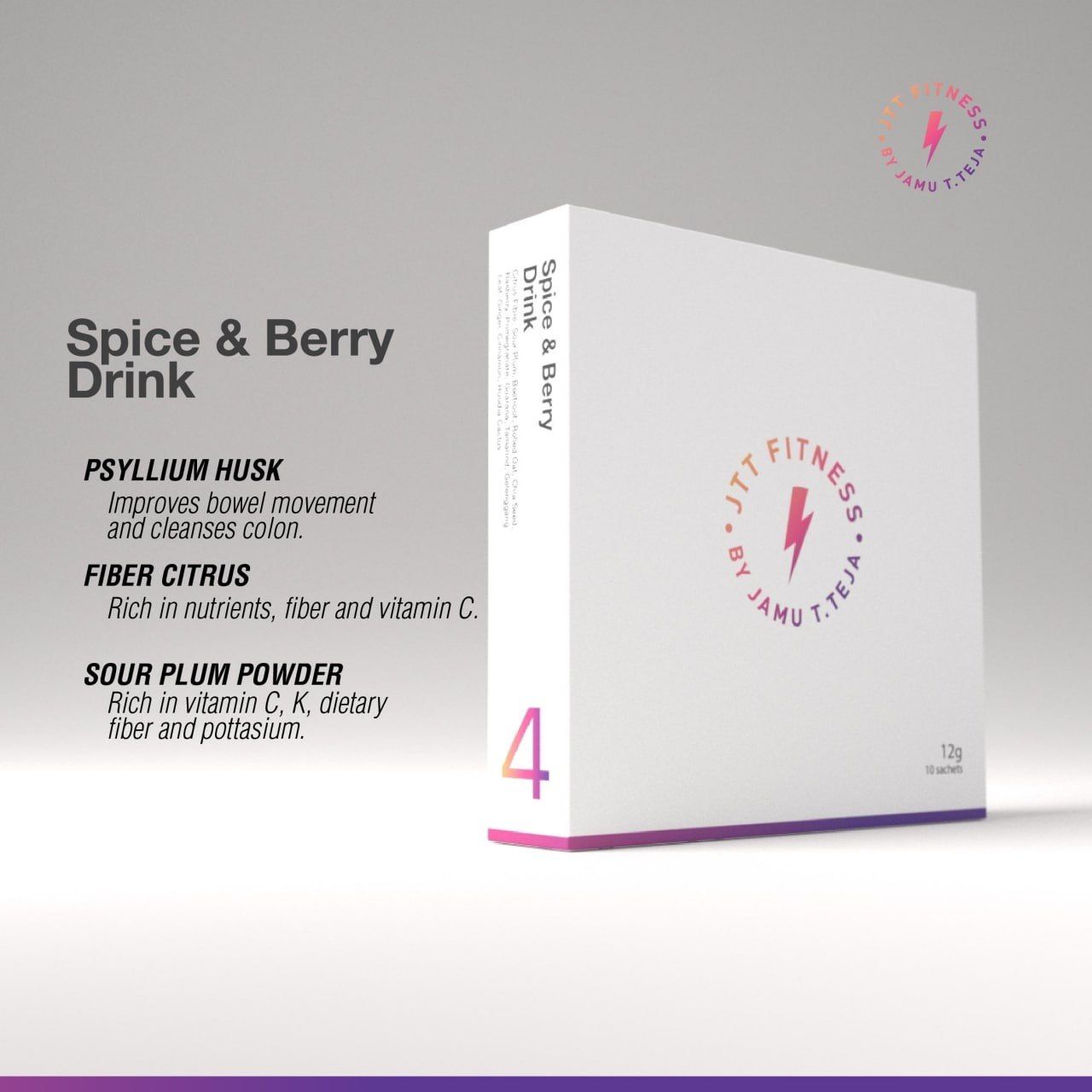 Spice and Berry Jelly/Drink (Cleanse & Detox), 10 packs_4