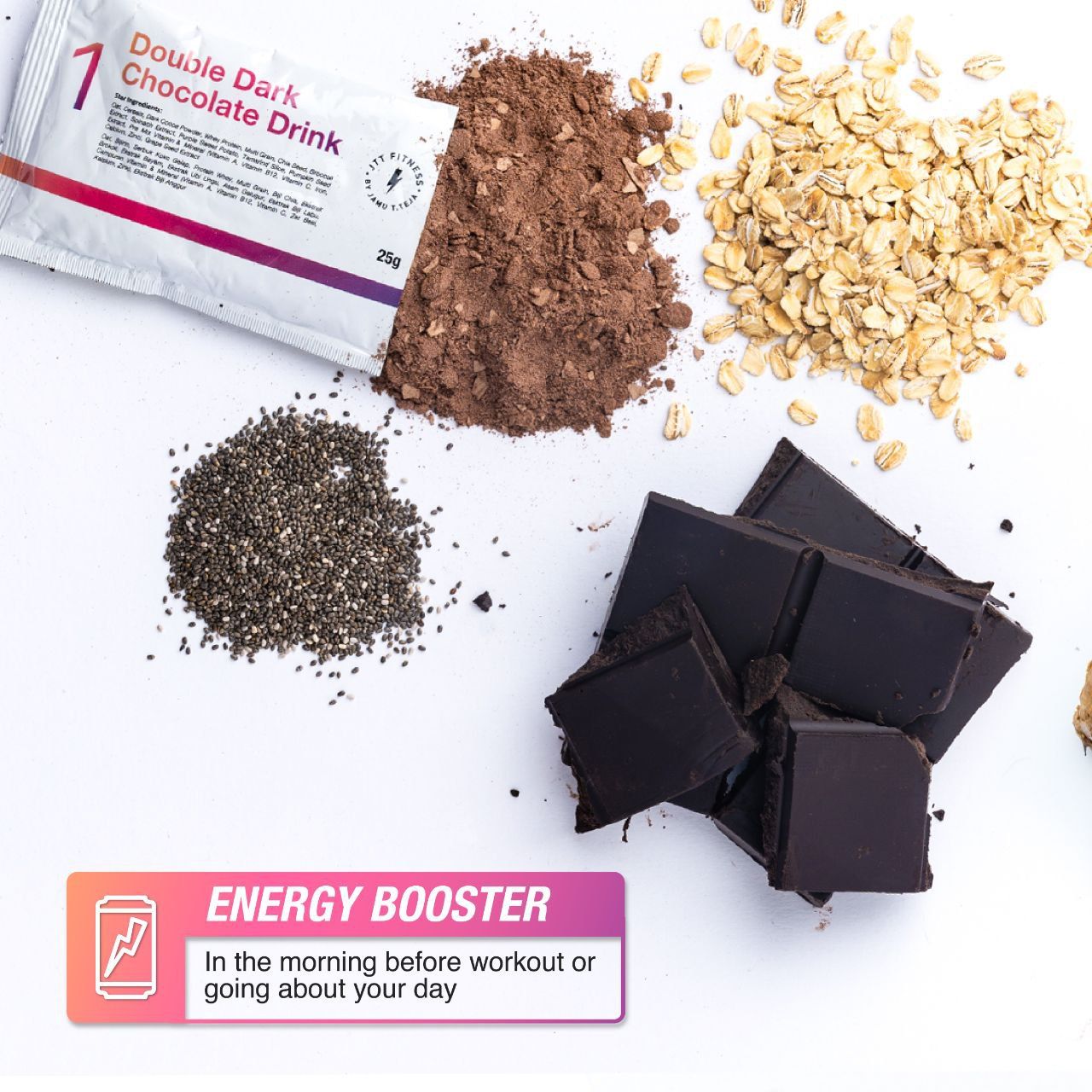 Double Dark Chocolate Drink (Meal Replacement), 10s _3