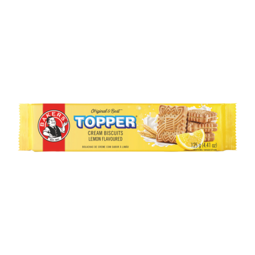 Bakers Topper Biscuits Lemon (125G)_0
