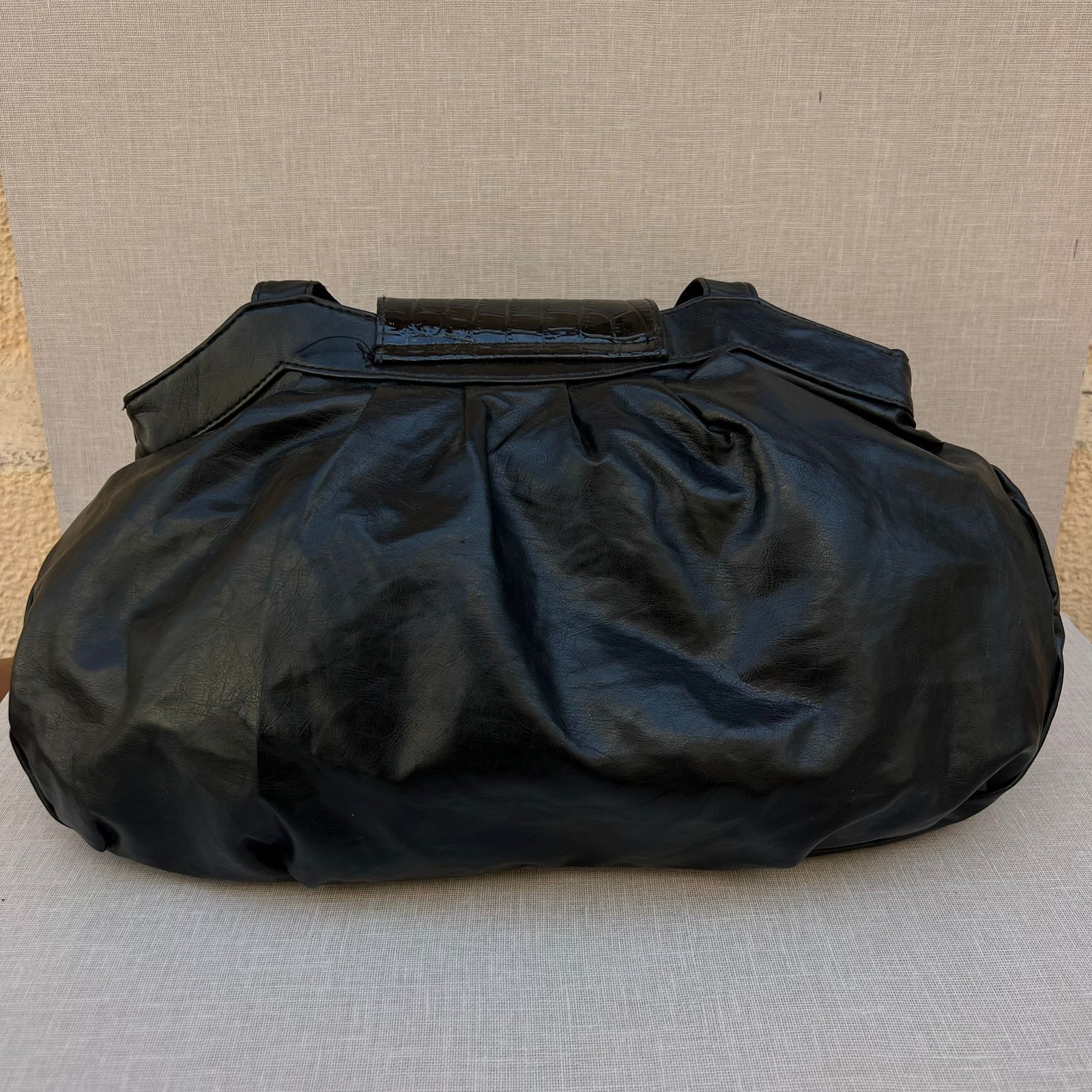  Black Leather Handbag_2