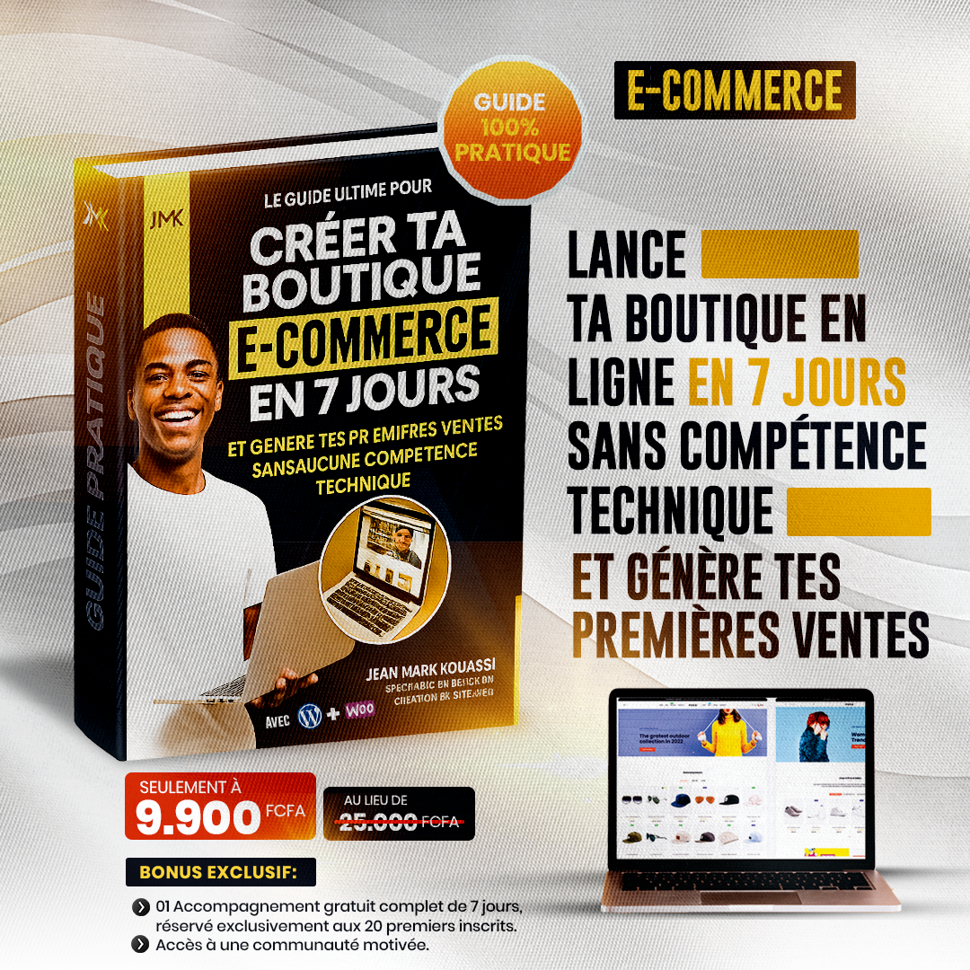 Crée ta Boutique en Ligne en 7 jours sans compétence technique et génère tes premières ventes_0
