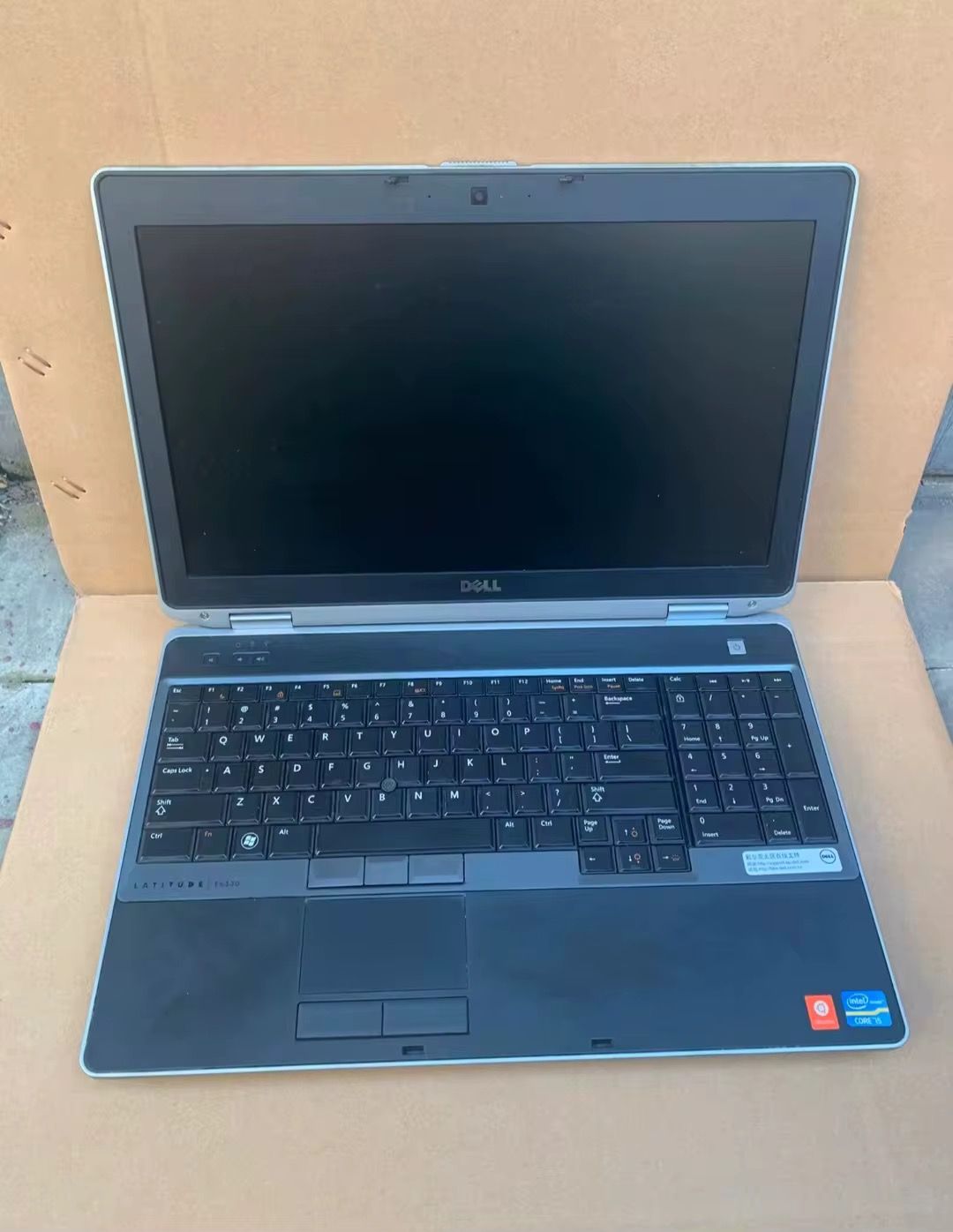 Wholesale for Dell Latitude E6530 Second Hand Laptops Win7 Intel Core 15 3gen 15.6 Inch Laptop Used Business Office Notebook_3