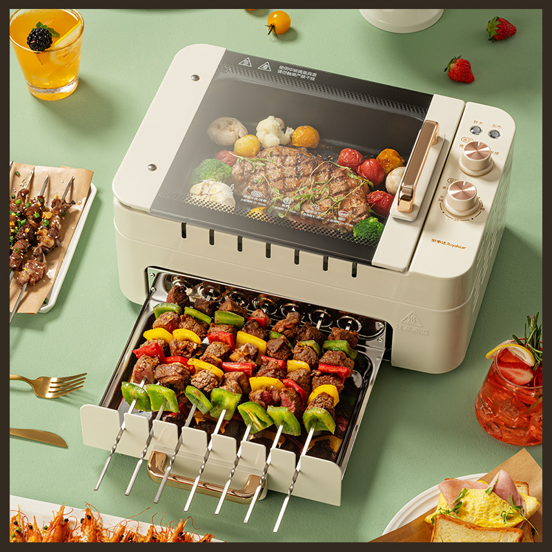 5-in-1 Electric BBQ Skewer Grill_1