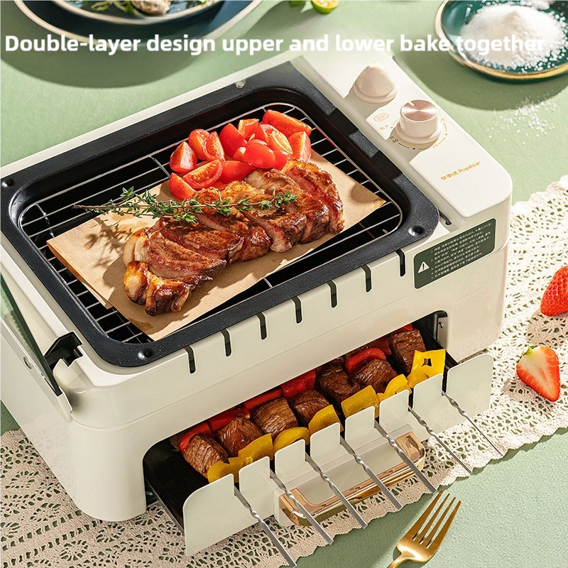 5-in-1 Electric BBQ Skewer Grill_2