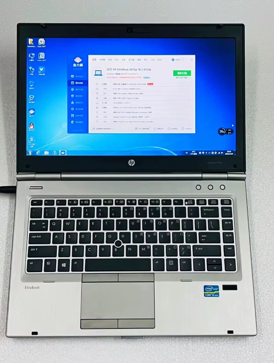  Notebook Core 15 for Hp 8470p 4g Ram 15 Original Used Laptop  Laptops_1