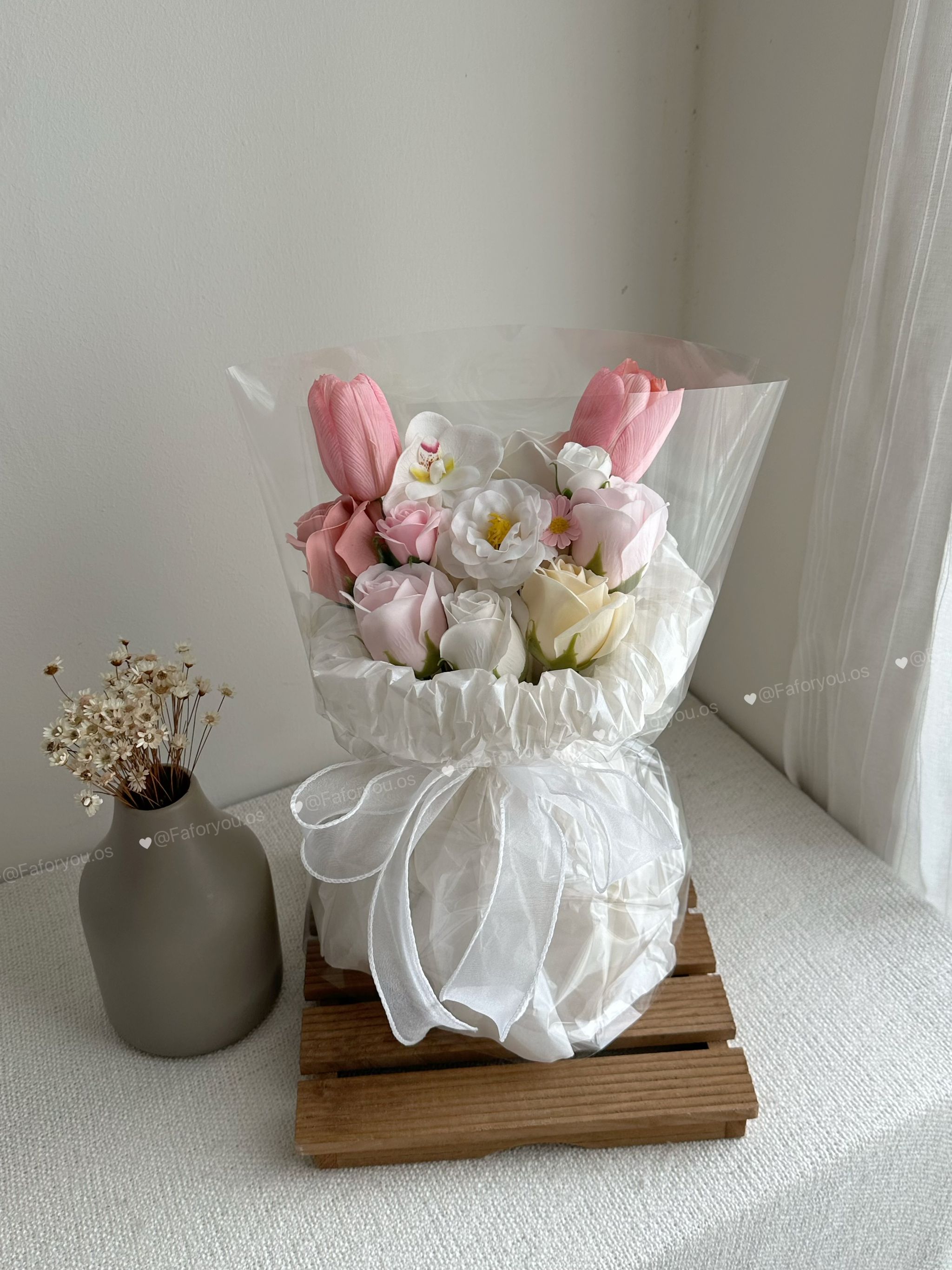 Soap Flower Mixed Bouquet (tulip) _0