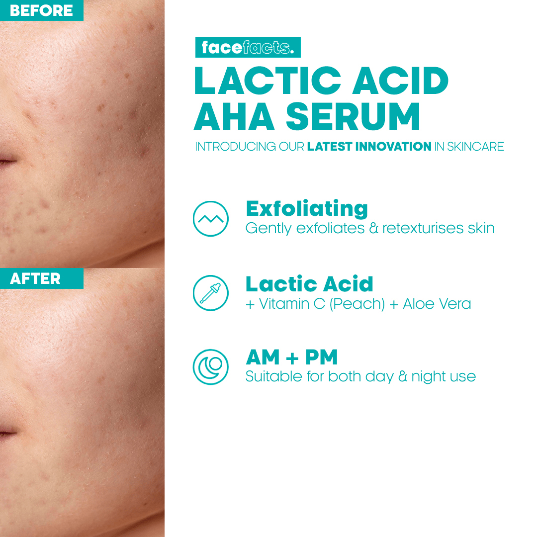 Facefacts Glow & Resurface Lactic Acid Serum _1