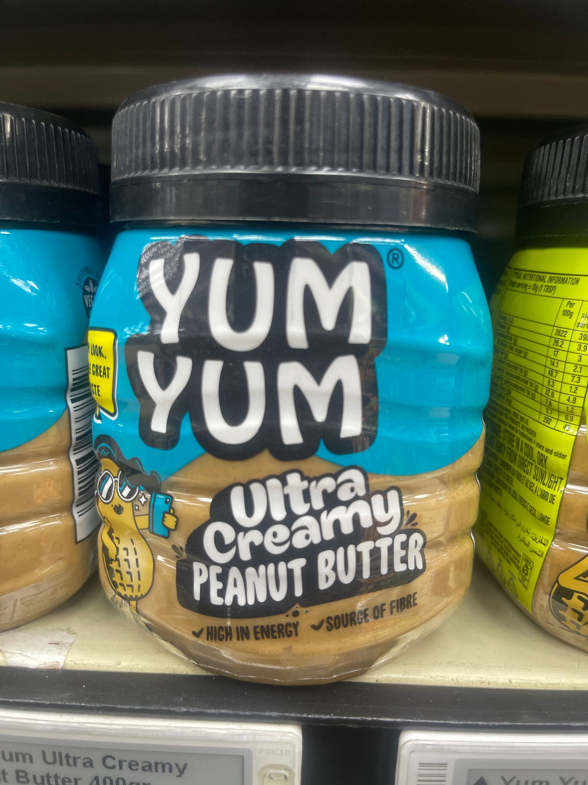 Yum Yum Ultra Creamy Peanut Butter 400gr_0