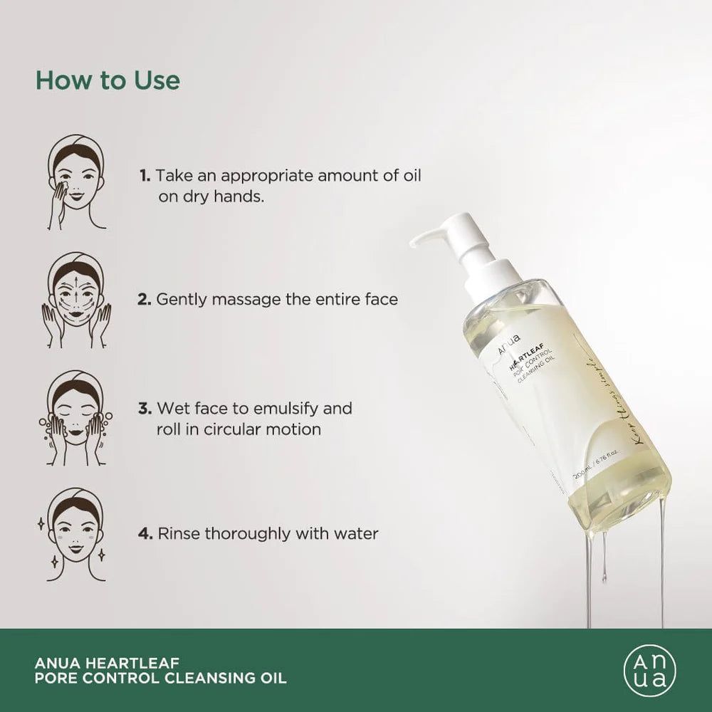 Anua Heartleaf Pore Control Cleansing Oil _1