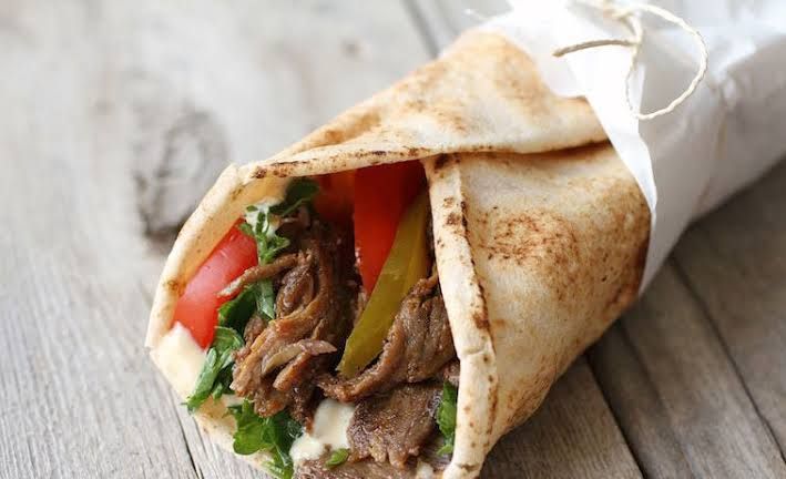 chawarma a la viande de bœuf de la gar whouman _0