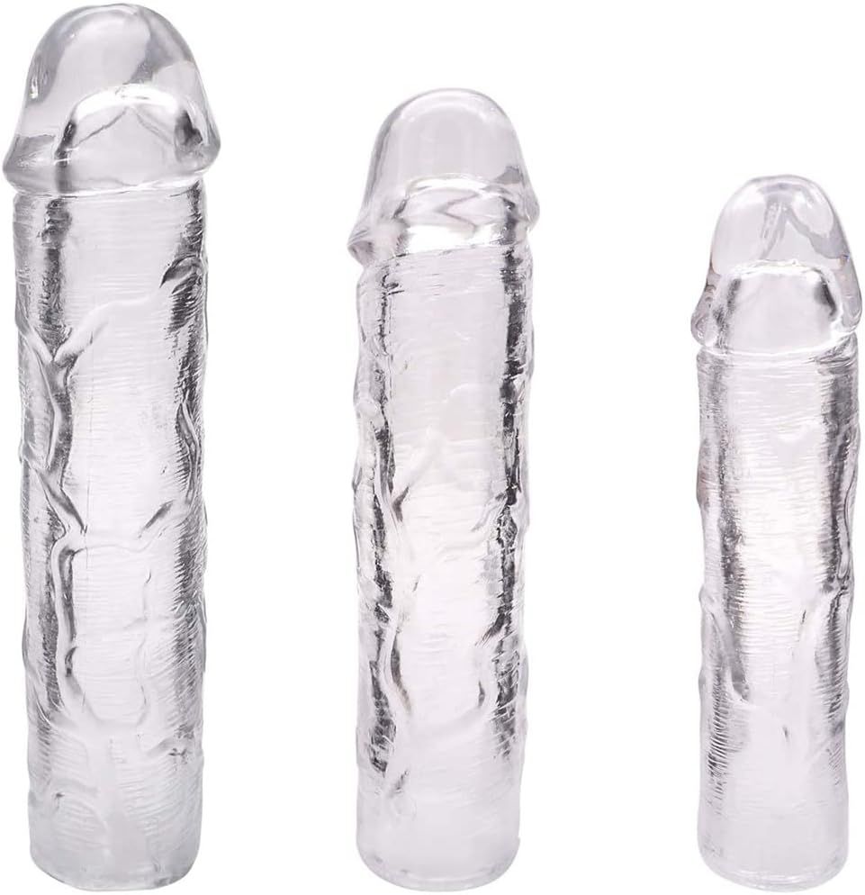 EXTENSOR DE SILICONA REUTILIZABLE PARA PENE 3 PIEZAS TAMAÑOS SURTIDOS_1