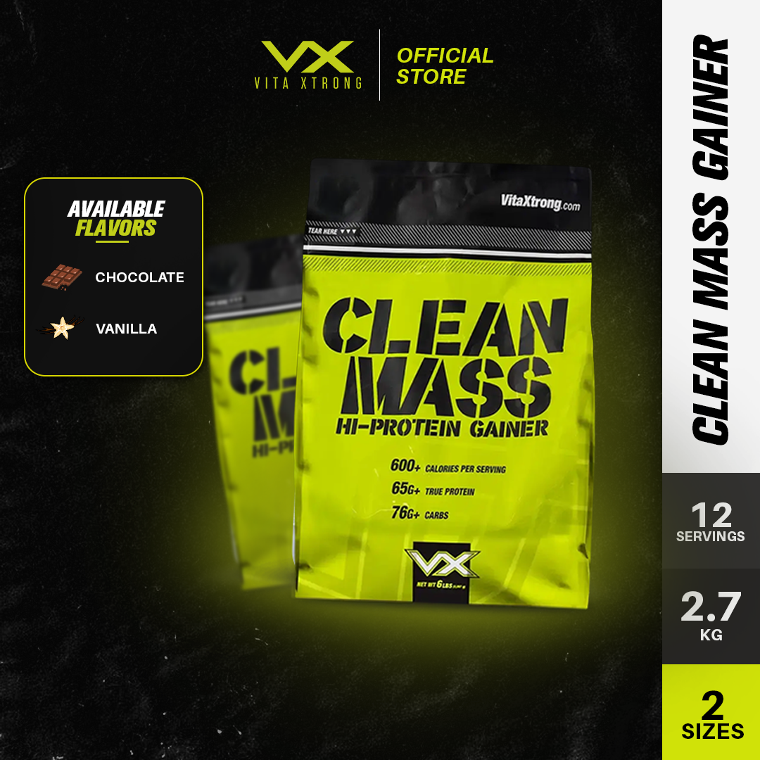 VITAXTRONG Clean Mass Hi-Protein Gainer (10lbs/4.5kg) | Build Muscle, High protein, Max Muscle Growth [VX]_0