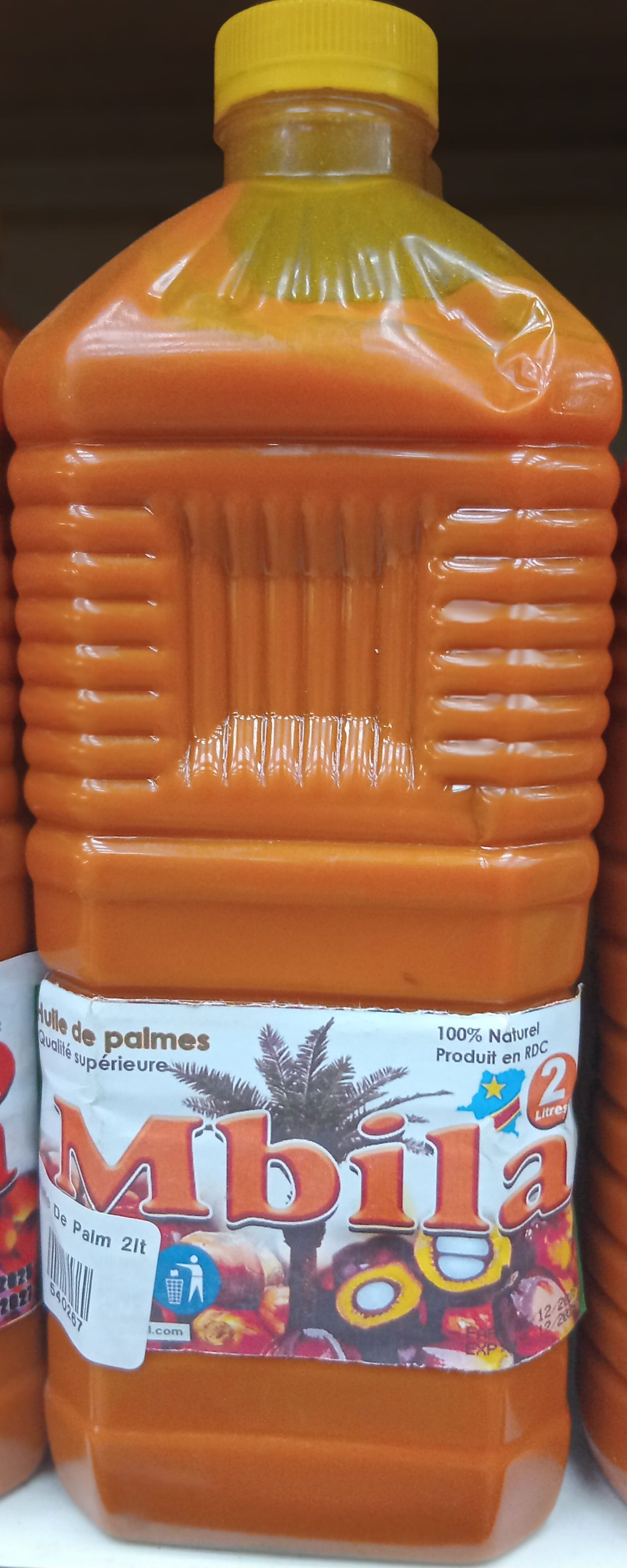 Huile De Palme Mbila 2lt_0