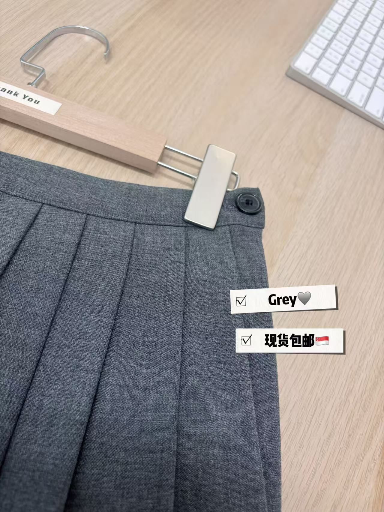 灰色系穿搭 时尚套装_3