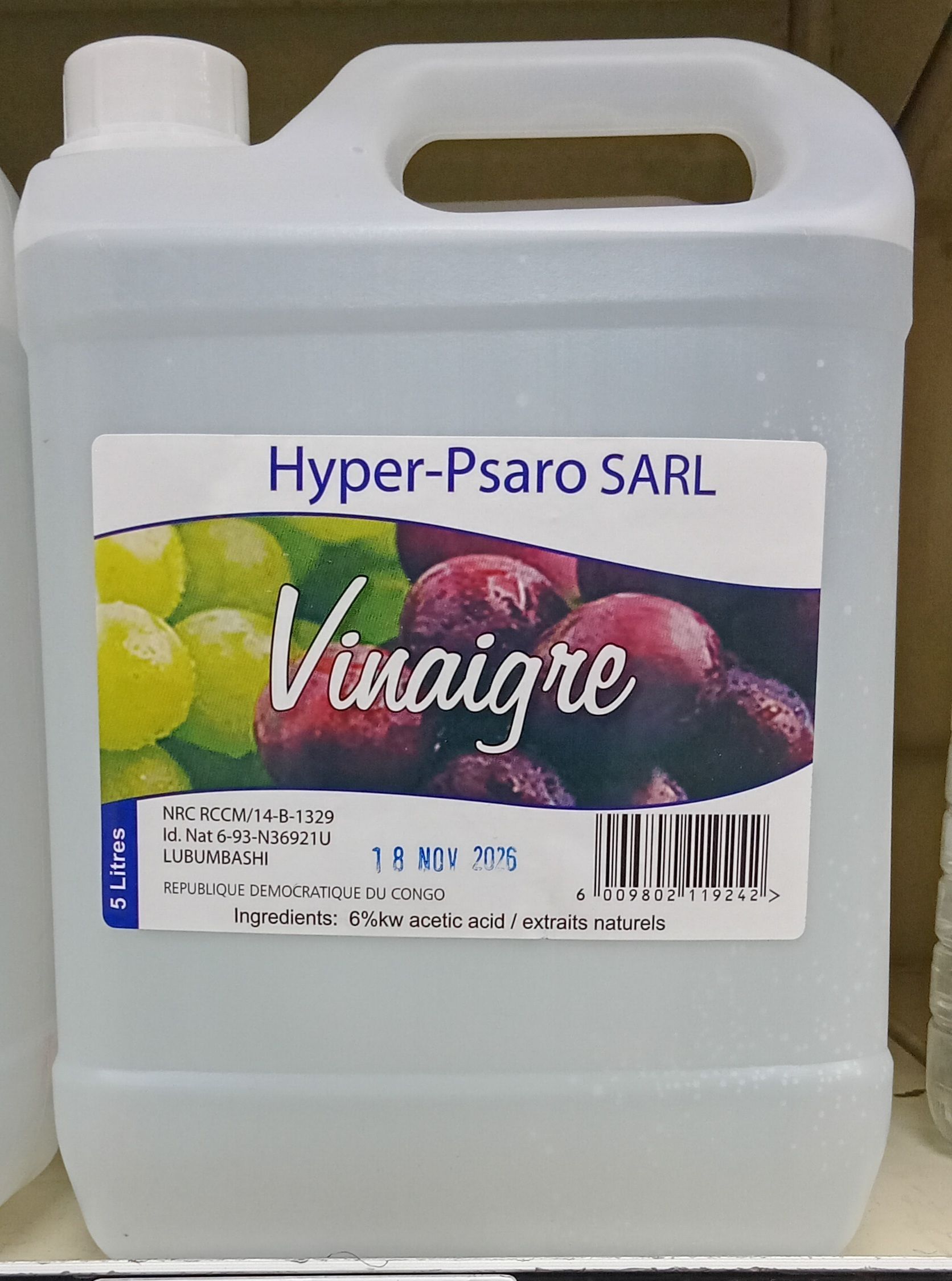 Vinaigre Blanc H.P 5lt_0