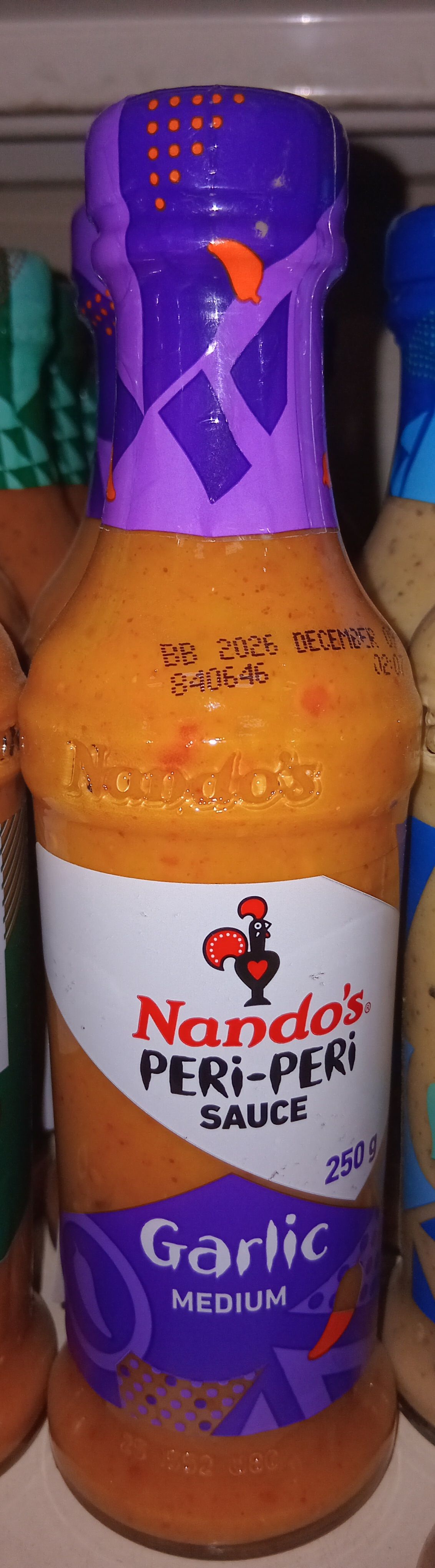 Nando'S Peri Peri Sauce Garlic Medium 250gr_1