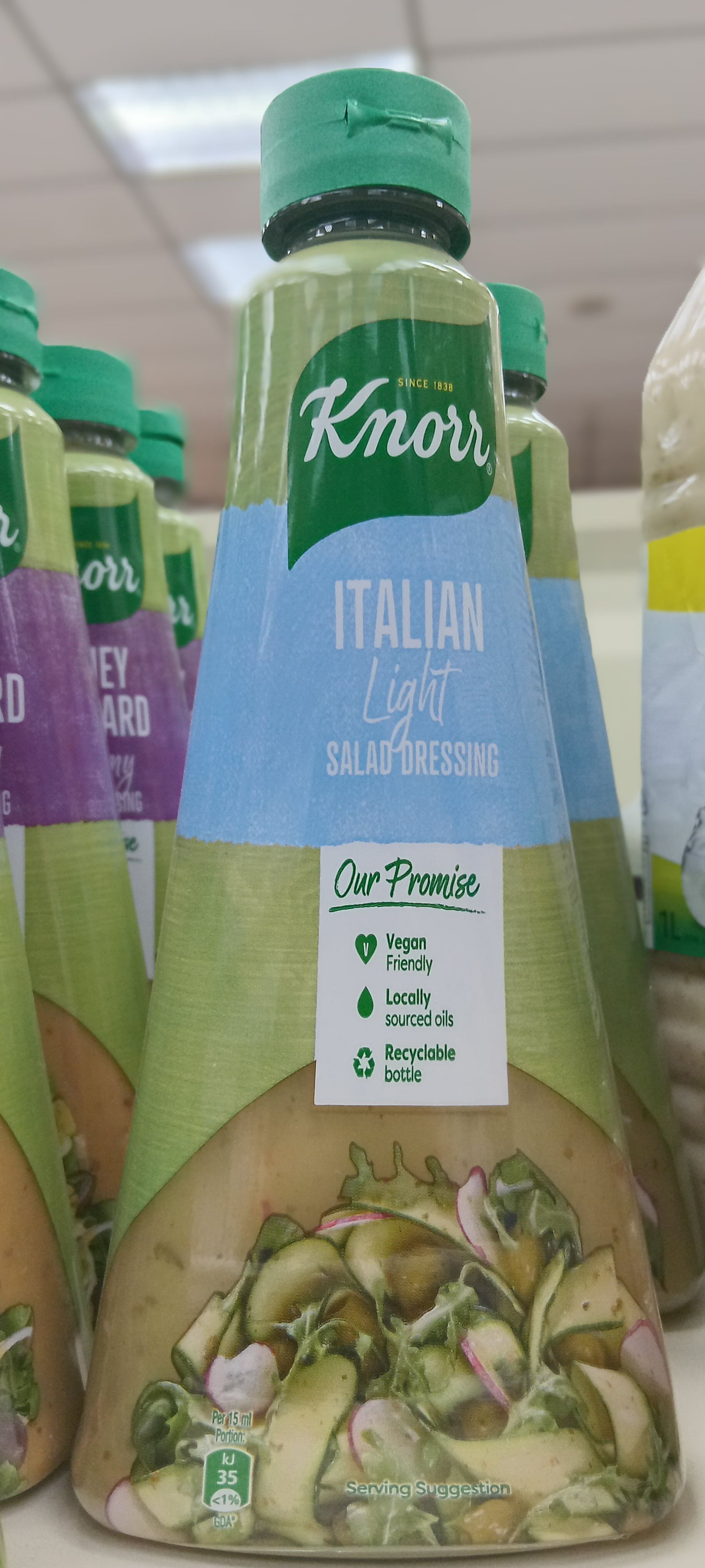 Knoor Dressing Light Italian 340ml_0