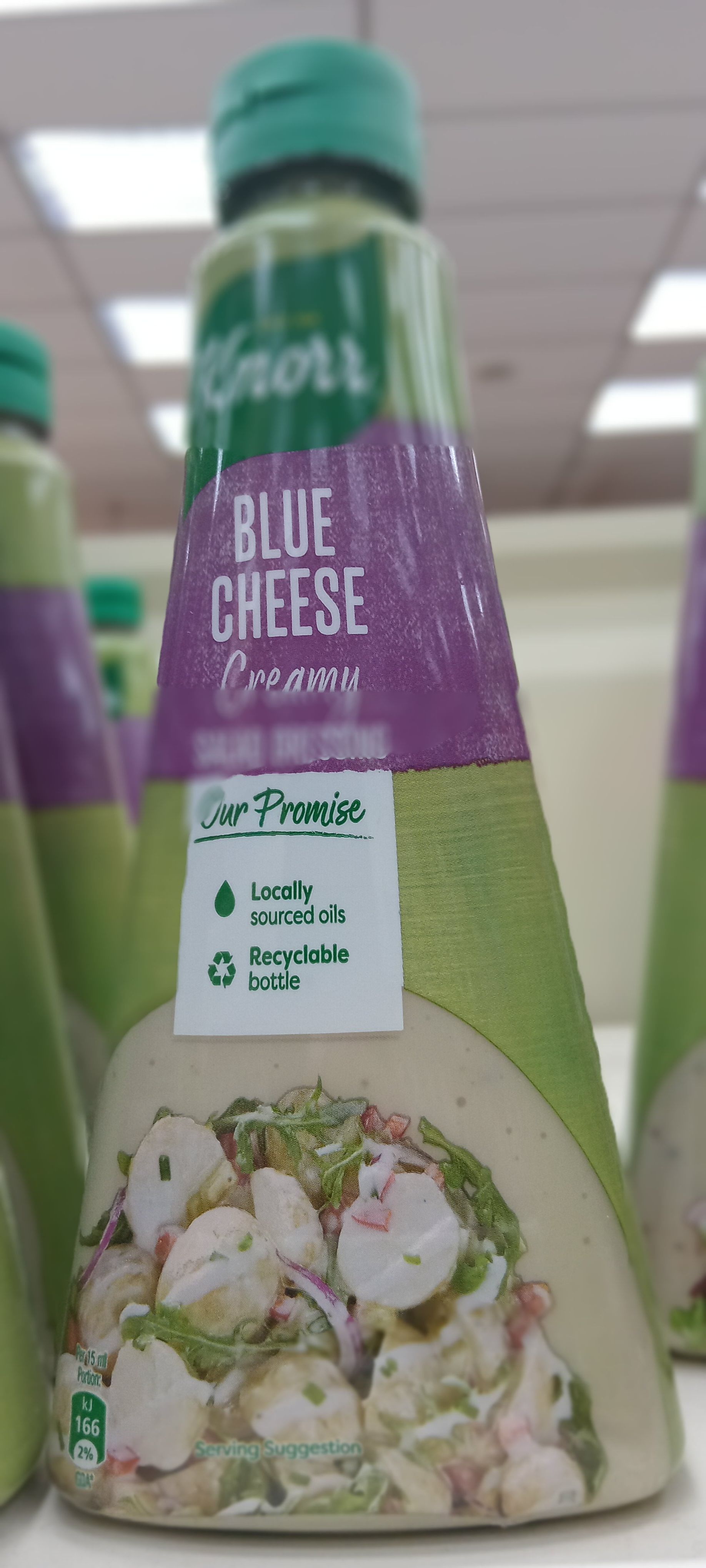 Knoor Dressing Blue Cheese 340ml_0