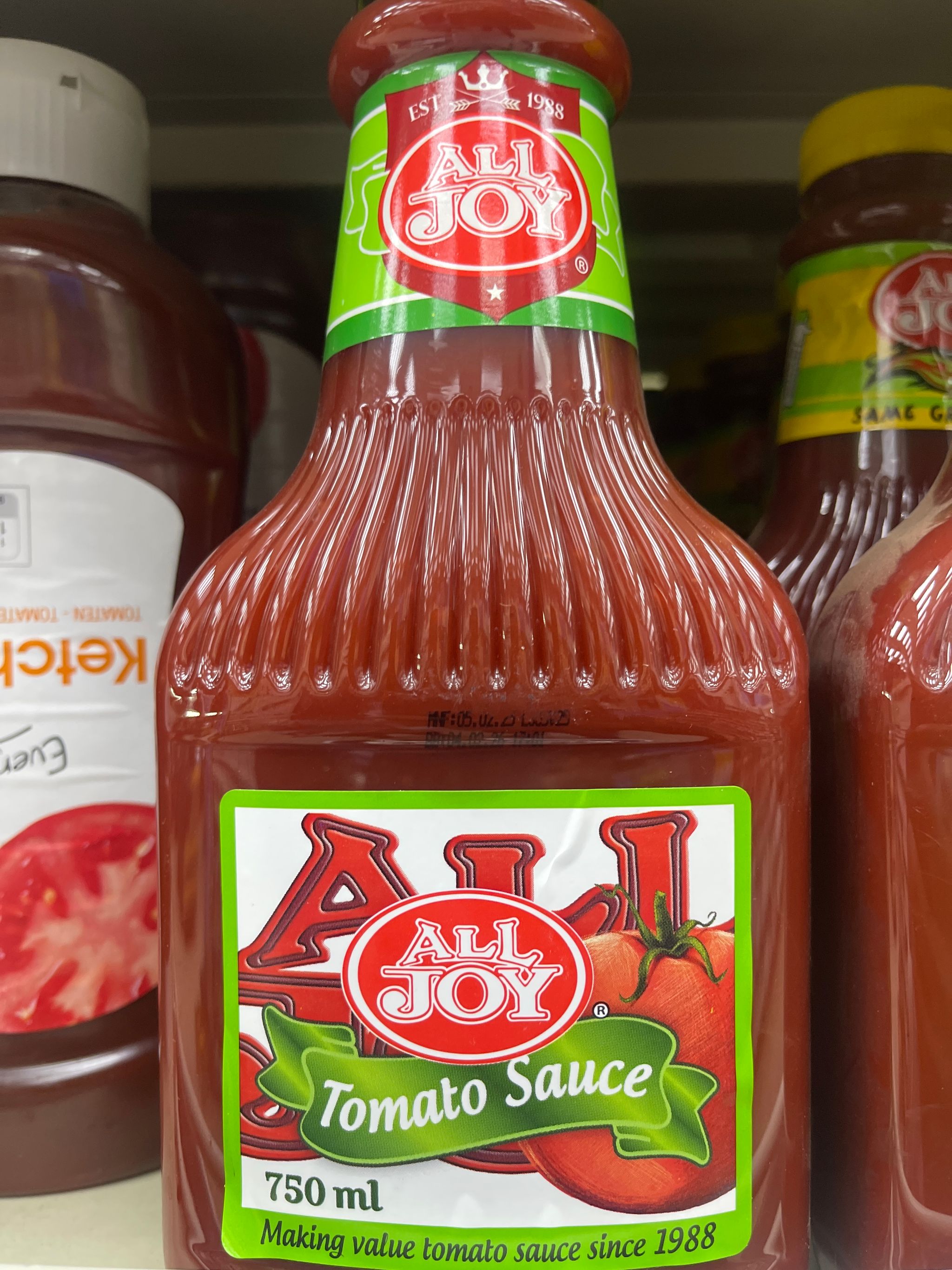 All Joy Sauce Tomato 750ml_0
