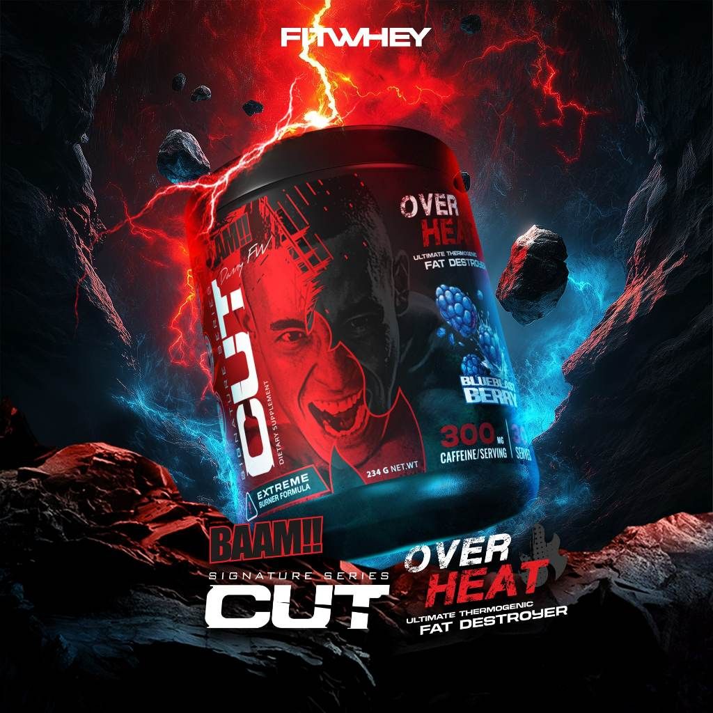 BAAM!! Cut Overheat (234g) Fat Burner & Pre-Workout | Weight Loss, Energy Booster, Focus Support_2