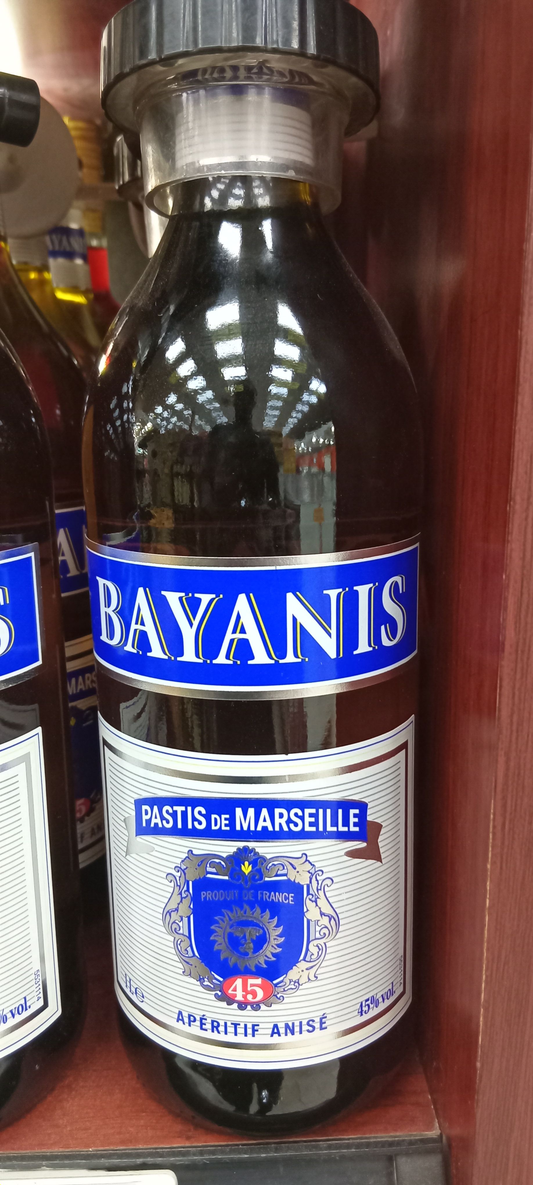 Bayanis Pastis De Mars. Liqueur 1lt_0