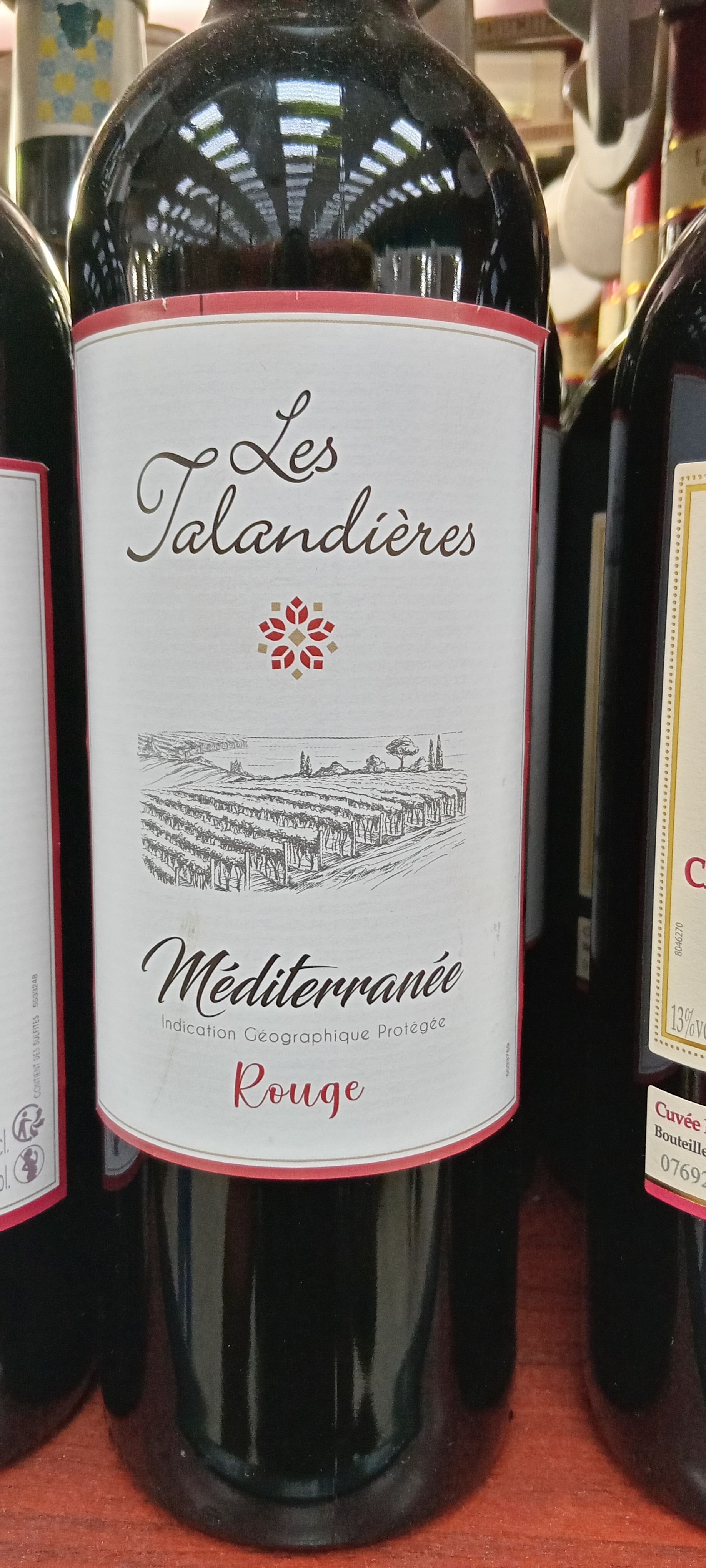 Les Taland. Mediterran. Rouge 750ml_0