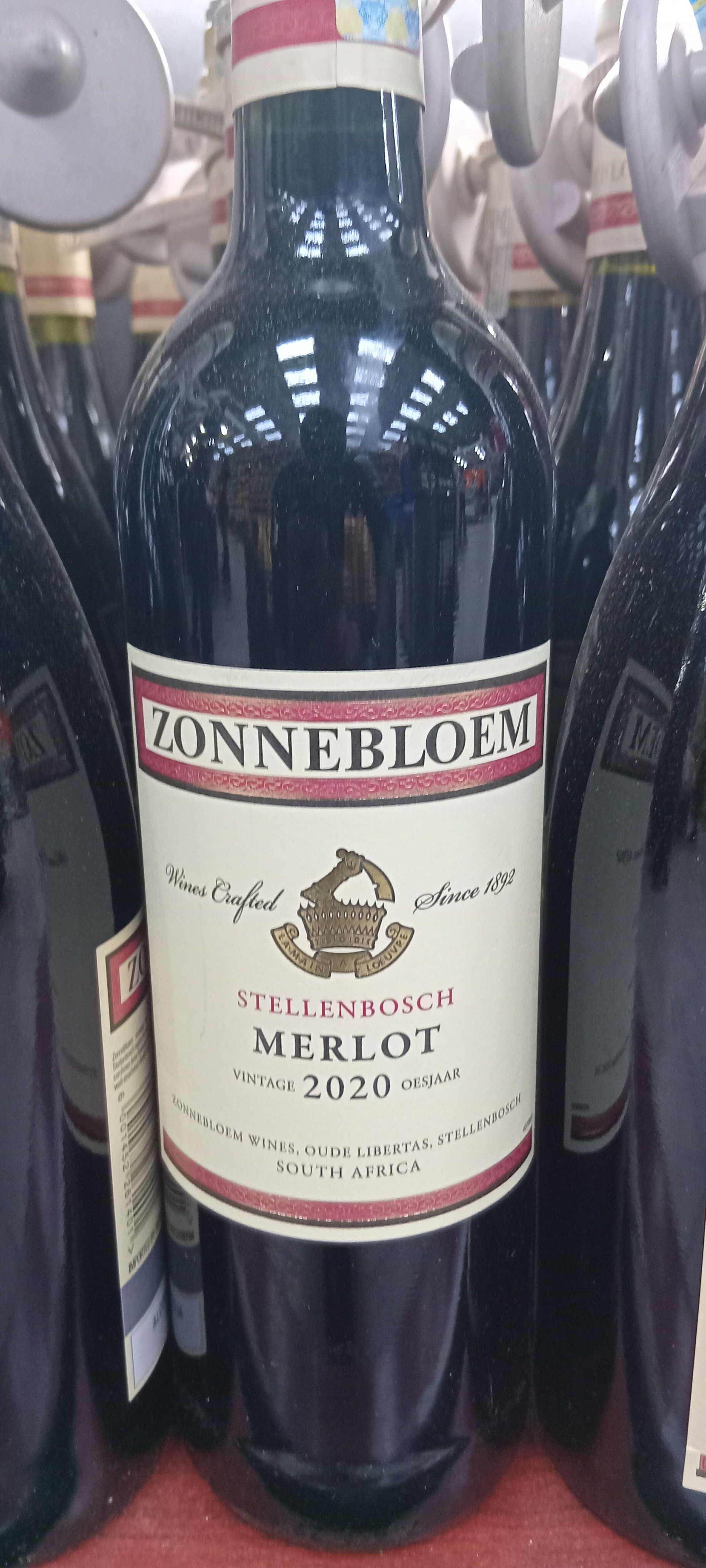 Zonnebl. Merlot Rouge 750ml_1