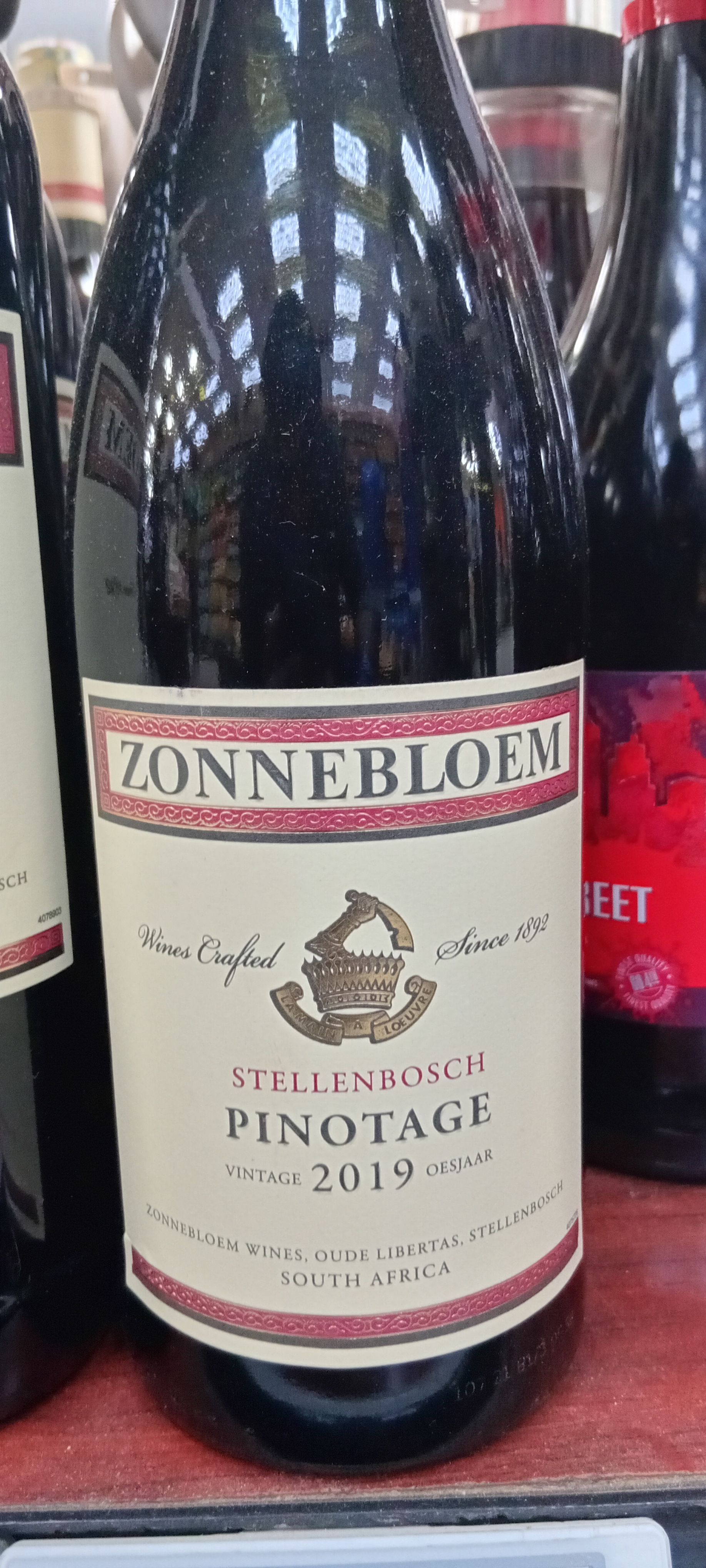 Zonnebl. Pinotage Rouge 750ml_1