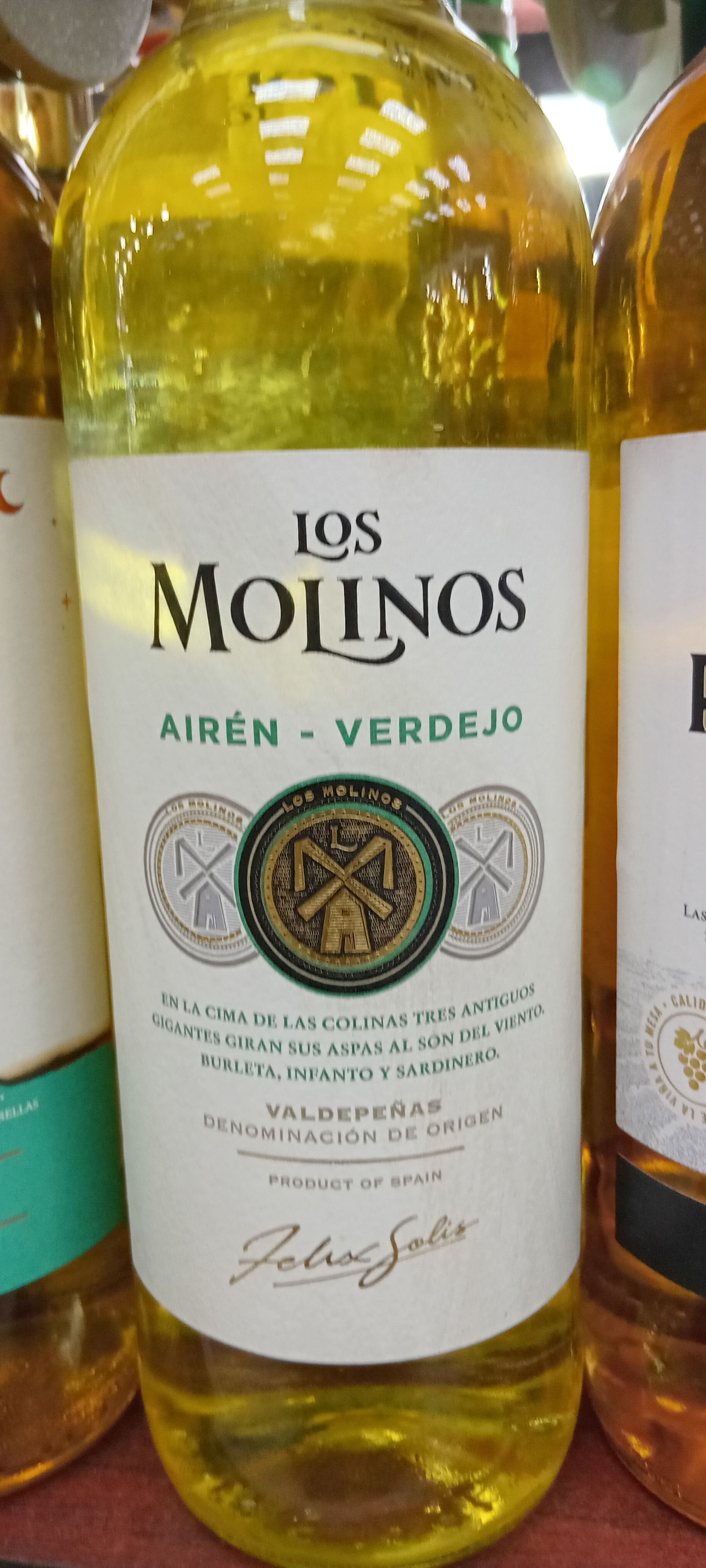 Los Molinos Valdepenas Verdejo White 750ml_0