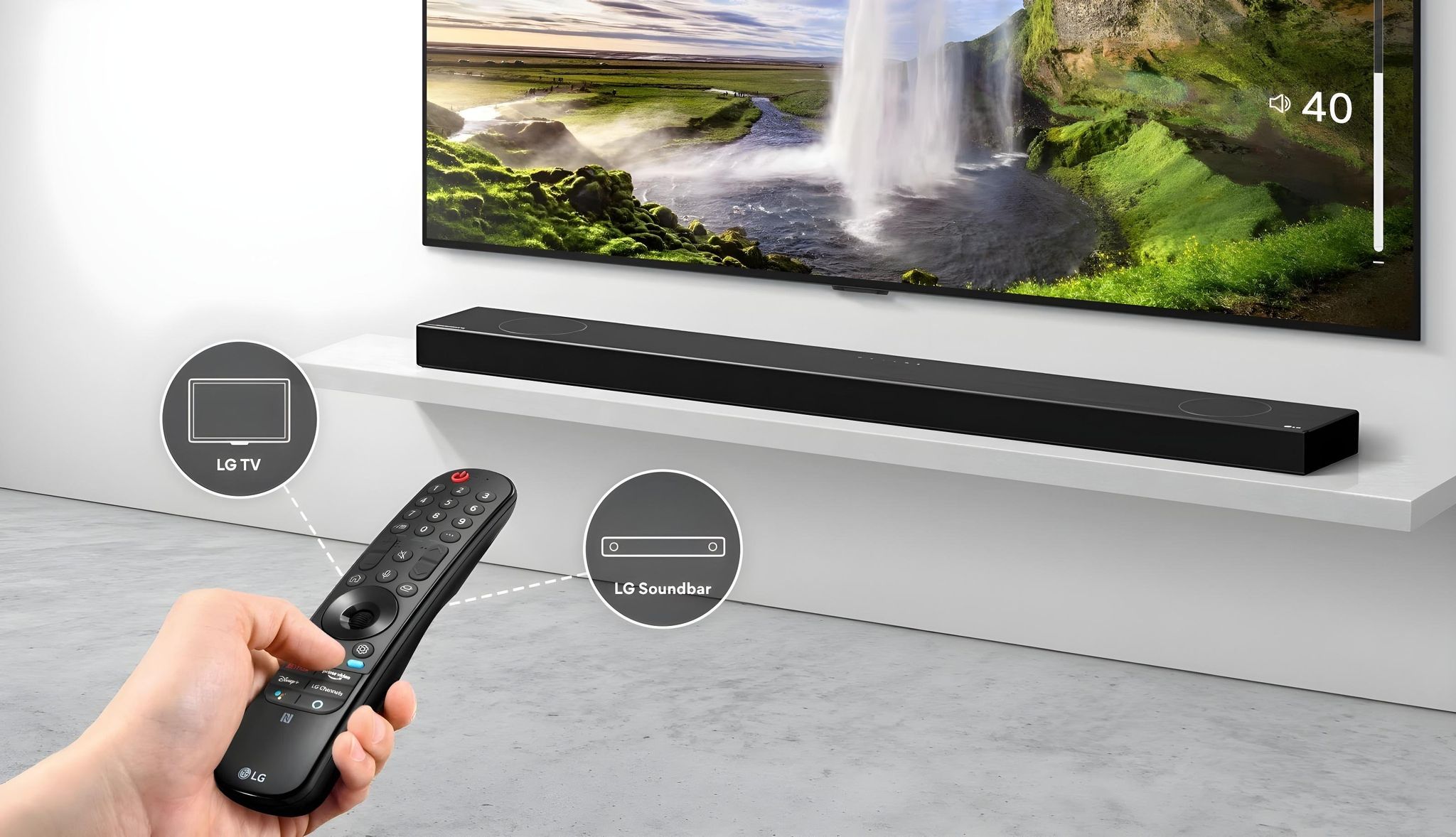 SP9A, 520 W, 5.1.2 canaux avec barre de son Meridian et Dolby Atmos_2
