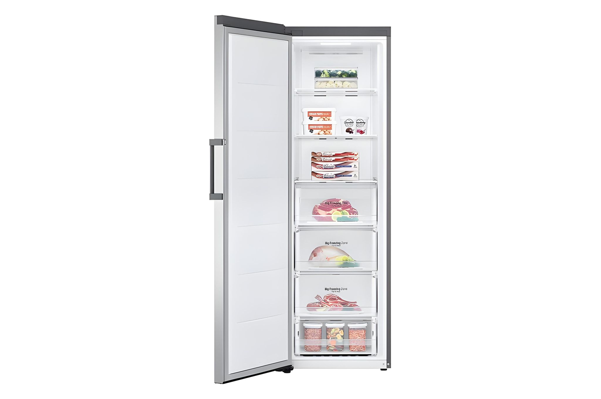 LG GC-B414ELFM Congélateur à une porte, 324 L, Compresseur Smart Inverter, Refroidissement linéaire._8