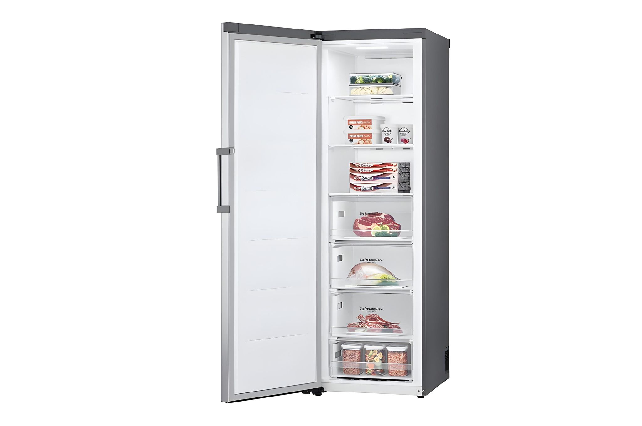 LG GC-B414ELFM Congélateur à une porte, 324 L, Compresseur Smart Inverter, Refroidissement linéaire._3
