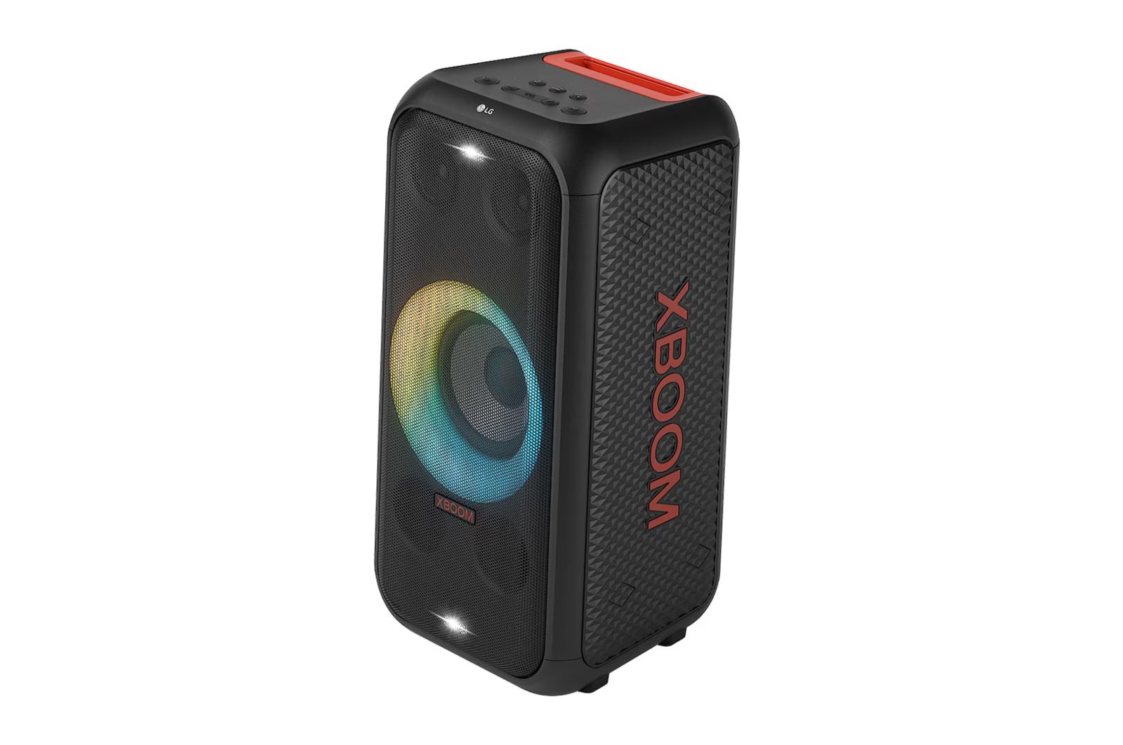 LG XBOOM XL5S | Enceinte Bluetooth Puissante | 200W | Jusqu'à 12h d'autonomie | IPX4 | Eclairage multicolore_2
