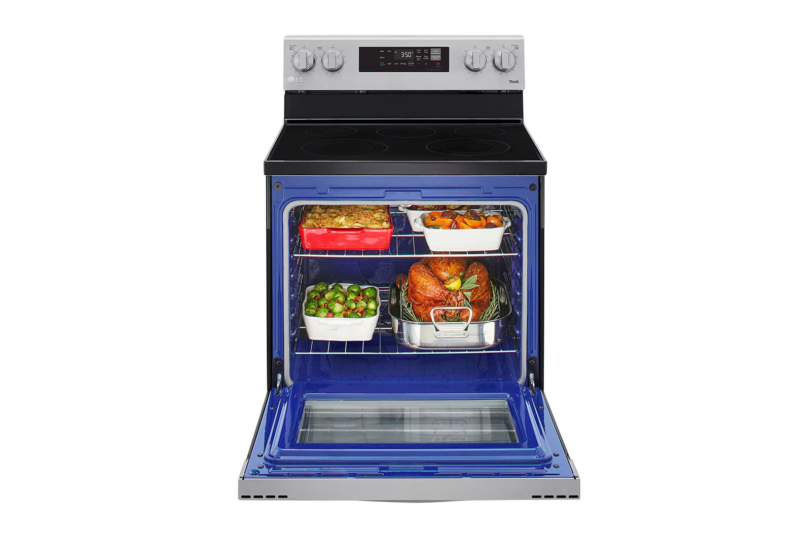 Cuisinière LG LRE 6321S | Smart Wi-Fi Enabled Electric Range with EasyClean®_5