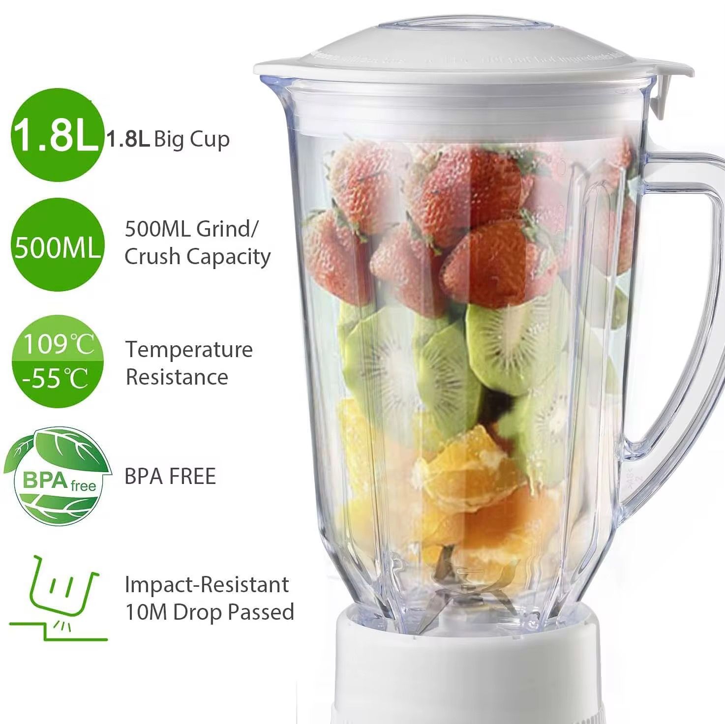 Factory Direct Baby Food Processor Juice Blender Smoothie Mixier Multifunction 4 in 1 Food Processor With Electric Grinder_2