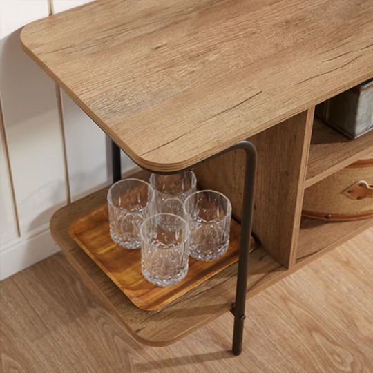LINSY TV STAND 2 SHELVES _4