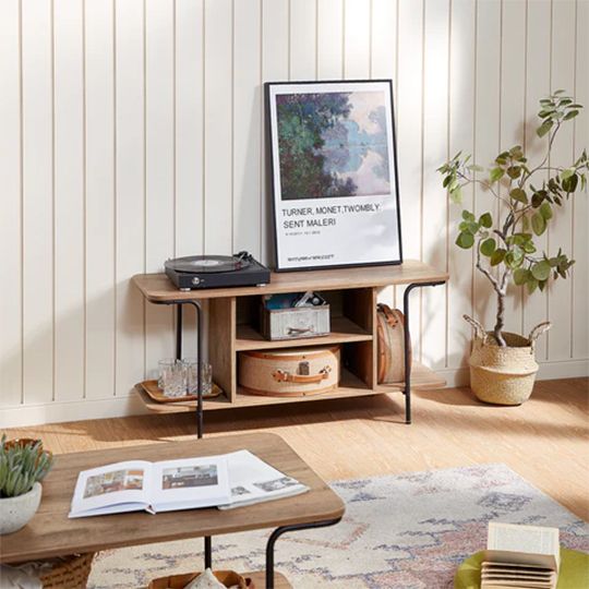 LINSY TV STAND 2 SHELVES _6