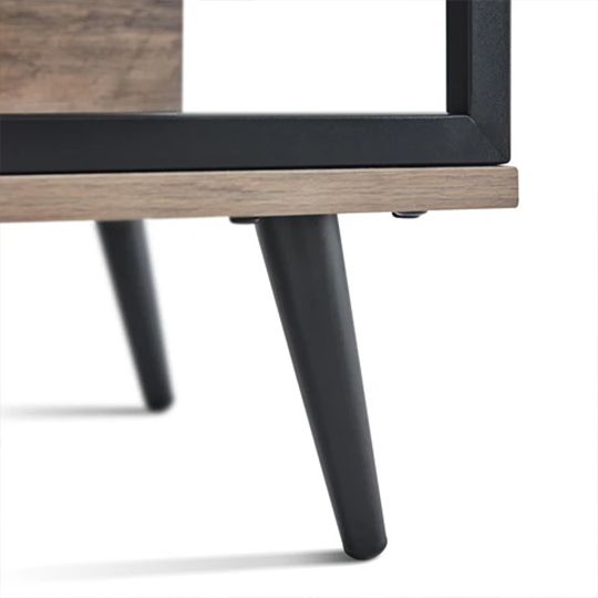 LINSY TV STAND 1 DOOR + 2 SHELVES _2