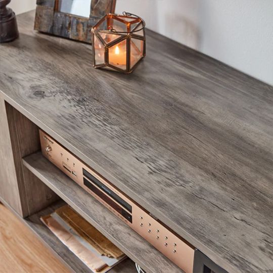 LINSY TV STAND 1 DOOR + 2 SHELVES _3