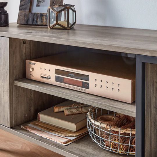 LINSY TV STAND 1 DOOR + 2 SHELVES _5